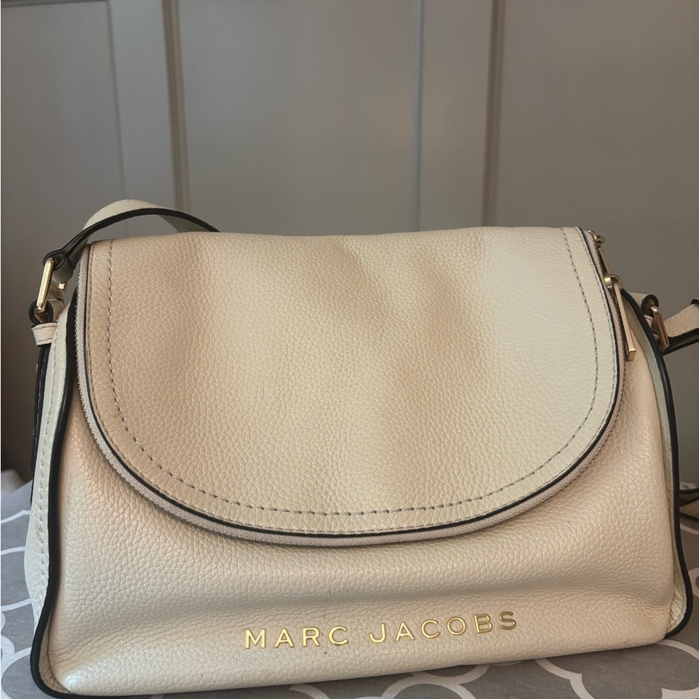 Marc Jacobs Cream leather Crossbody Bag